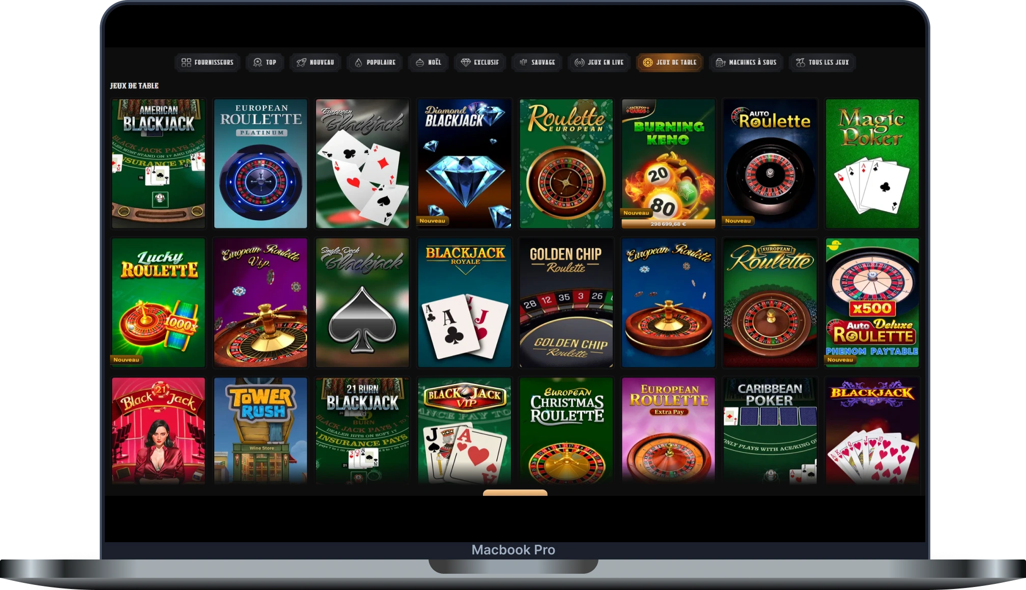 Wildsino Jeux de Table